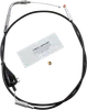 Barnett Black Vinyl Throttle Idle Cable