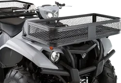 Moose Utility Front Hood Mesh Rack Storage Crate Cargo Box for ATVs