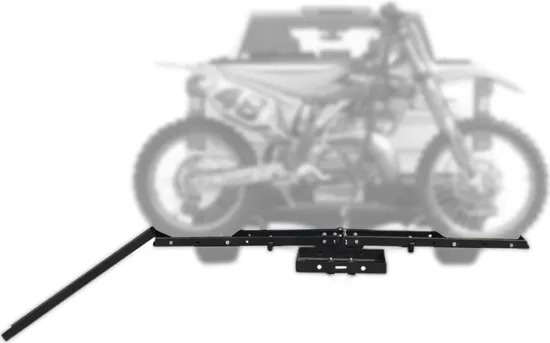 Moose Racing Hitch Mounted Motorcycle Carrier 2 in