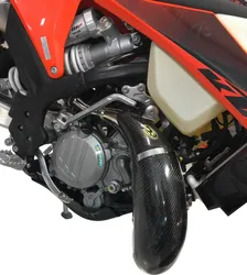 P3 Carbon Fiber Exhaust Head Pipe Guard