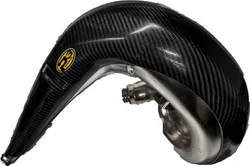 P3 Max Coverage Carbon Fiber Exhaust Head Pipe Guard