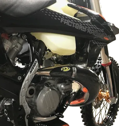 P3 Max Coverage Carbon Fiber Heat Shield Pipe Guard