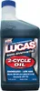 Lucas 2 Cycle Semi Synthetic Motor Engine Oil 16oz