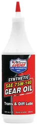 Lucas Synthetic Gear Transmission Oil 75W140 1qt