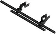 KFI Double Tube Rear Bumper Black