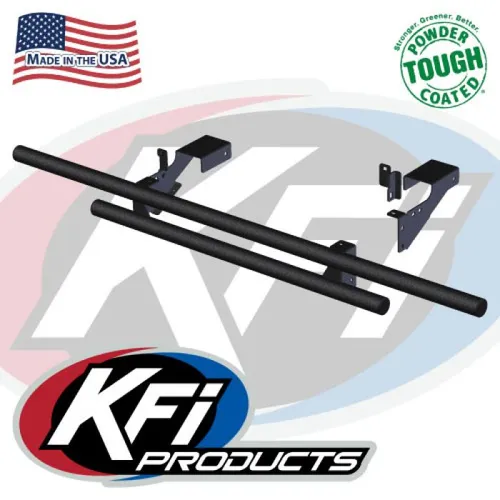 KFI Double Tube Rear Bumper Black