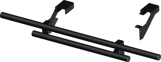 KFI Double Tube Rear Bumper Black