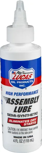 Lucas Semi Synthetic Engine Assembly Line Lube Lubricant Grease 4oz Bottle