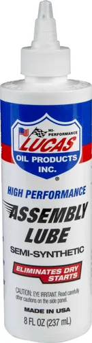 Lucas Semi Synthetic Engine Assembly Line Lube Lubricant Grease 8oz Bottle