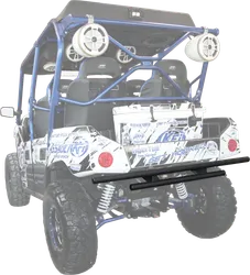 KFI Double Tube Rear Bumper Black