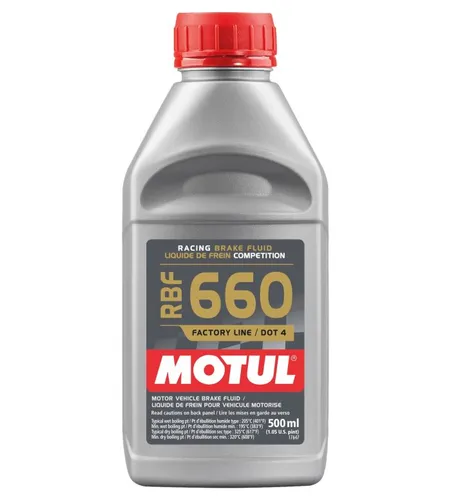 Motul RBF 660 Racing Synthetic Brake Fluid 16.9 Fl Oz 500 ml