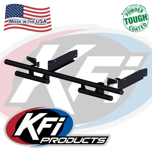 KFI Double Tube Rear Bumper Black
