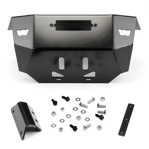 Warn Steel Black Powder Coated Front Bumper