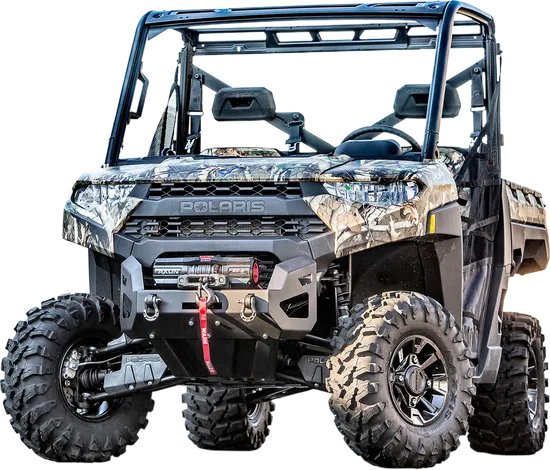 Warn Steel Black Powder Coated Front Bumper