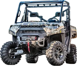 Warn Steel Black Powder Coated Front Bumper