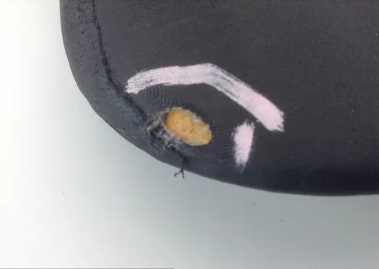 Rear Passenger Seat Back Pad Cushion Honda CBR1000RR CBR 1000RR 06 x