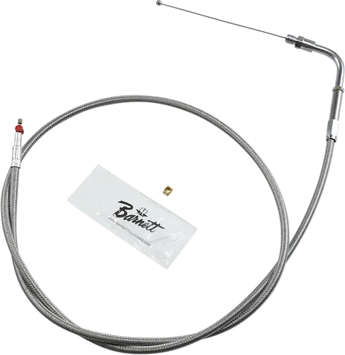 Barnett SS Clear Coated Throttle Cable 41in Plus 6