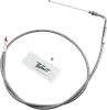 Barnett SS Clear Coated Throttle Cable 41in Plus 6