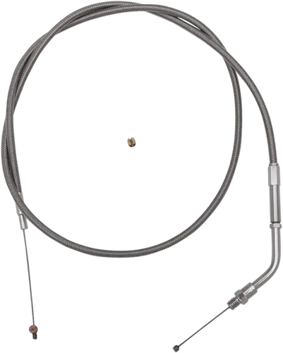 Barnett SS Clear Coated Throttle Cable 38in Plus 6
