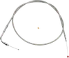 Barnett SS Clear Coated Throttle Cable 48in Plus 6
