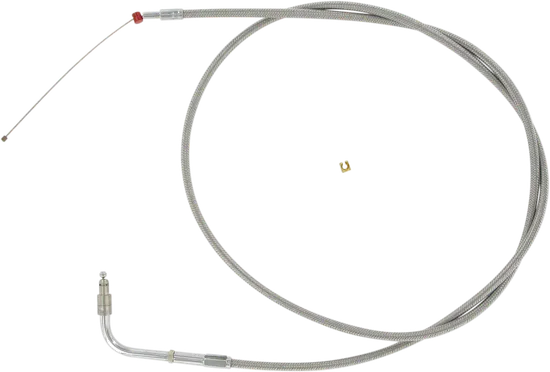 Barnett SS Clear Coated Throttle Cable 48in Plus 6