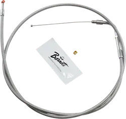 Barnett SS Clear Coated Throttle Cruise Cable 45in Plus 6