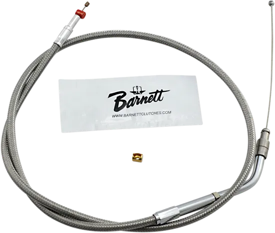 Barnett SS Clear Coated Throttle Cable 32in