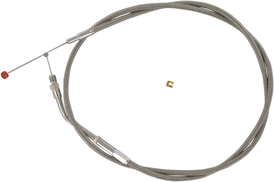 Barnett SS Clear Coated Throttle Cable 39in Plus 6