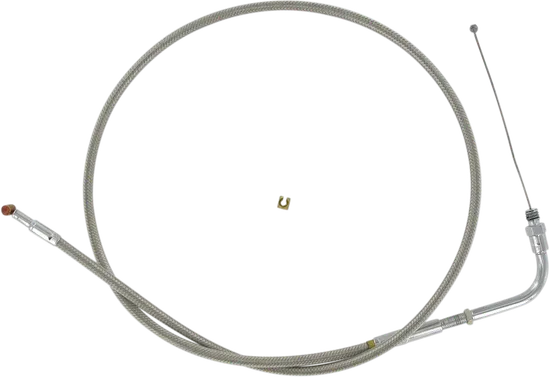 Barnett SS Clear Coated Throttle Cable 33in