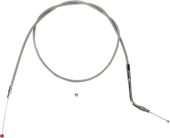 Barnett SS Clear Coated Throttle Cruise Cable 45.5in Plus 6