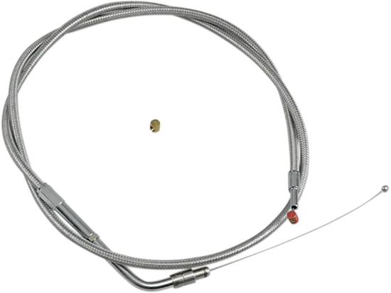 Barnett SS Clear Coated Throttle Cruise Cable 39in