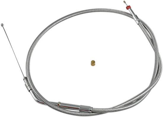 Barnett SS Clear Coated Throttle Cable 31.5in