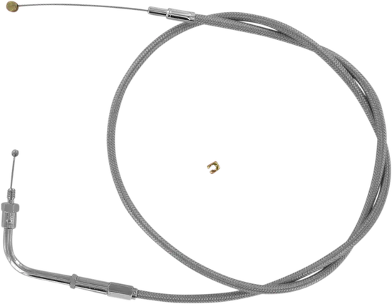 Barnett SS Clear Coated Throttle Cable 33.5in