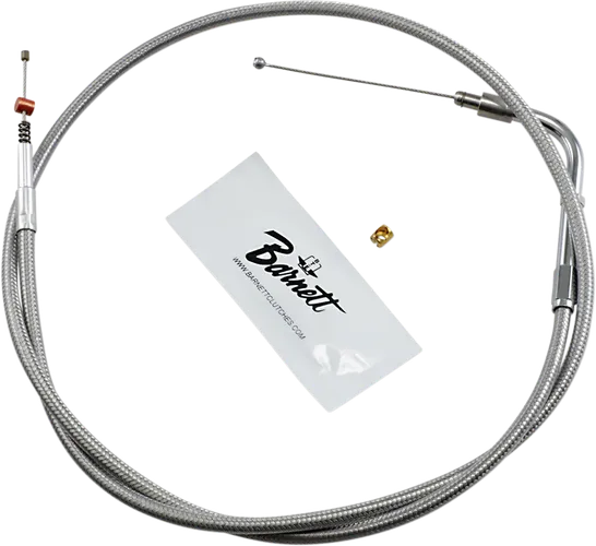 Barnett SS Clear Coated Idle Cable 37in Plus 6