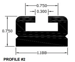 SP1 Black Replacement Slide Profile 2