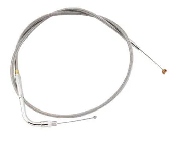 Barnett Stainless Steel Clear Coated Throttle Pull Cable