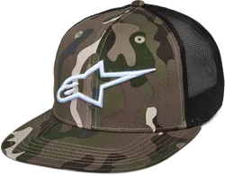 Alpinestars Adult Unisex Corp Trucker Hat One Size Camo Black