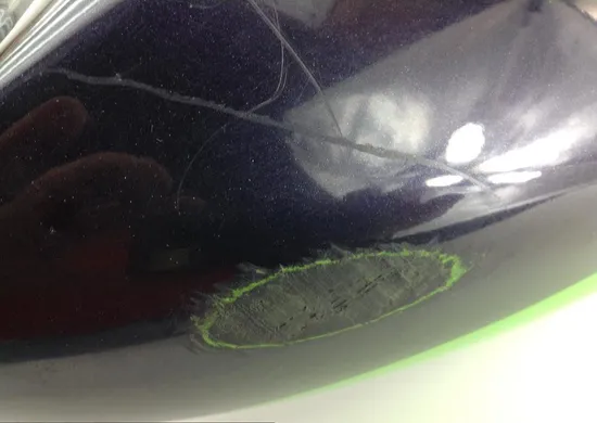 Mid Center Tail Section Rear Back Fairing 2001 Kawasaki Ninja ZX6R ZX600J 1195 4