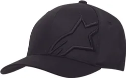 Alpinestars Adult Unisex Corporate Shift 2 Curved Brim Hat S M Black Black