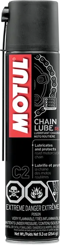 Motul C2 Chain Lubricant Lube Spray 9.3oz