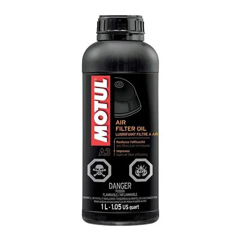 Motul Foam Air Filter Treatment Oil 1 Quart Liter 2