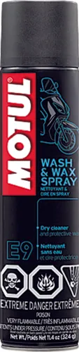 Motul E9 Wash and Wax Cleaner Protective Spray 11.4 Oz 3