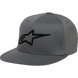 Alpinestars Adult Unisex Ageless Flat Bill Hat S M Gray Black