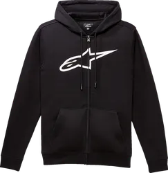 Alpinestars Adult Men Ageless 2 Zip Hoodie M Black White