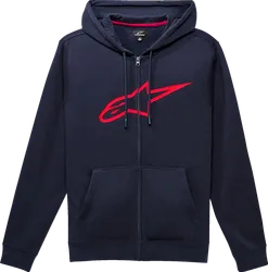 Alpinestars Adult Men Ageless 2 Zip Hoodie L Navy Red