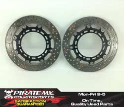 Left Right Front Brake Disc Rotors Set 2002 Yamaha YZF R1 1174A