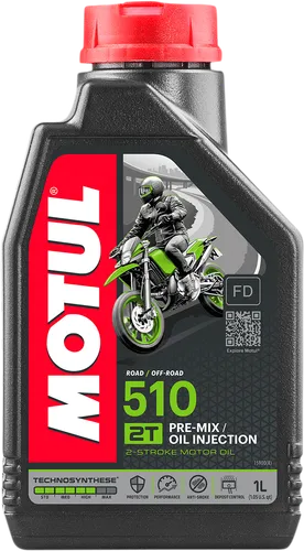 Motul 510 Synthetic Anti Smoke Engine Motor Oil 1 Liter Quart