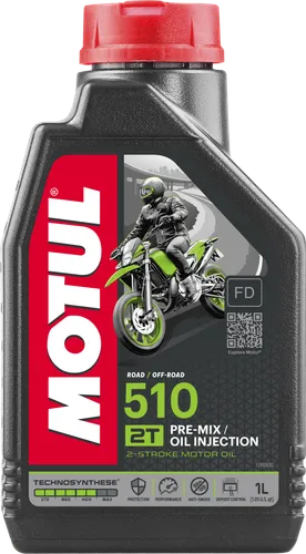 Motul 510 Synthetic Anti Smoke Engine Motor Oil 1 Liter Quart 3