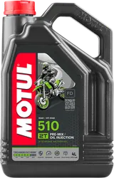 Motul 510 Synthetic Anti Smoke Engine Motor Oil 4 Liter 1 Gallon