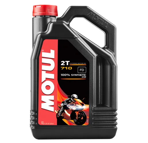 Motul 710 Synthetic 2T Injector Premix Engine Motor Oil 4 Liter 1 Gallon